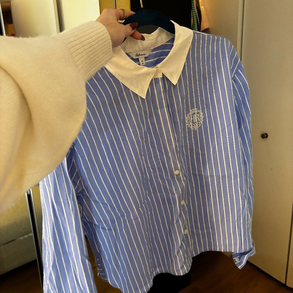 chemise reitmans broderie